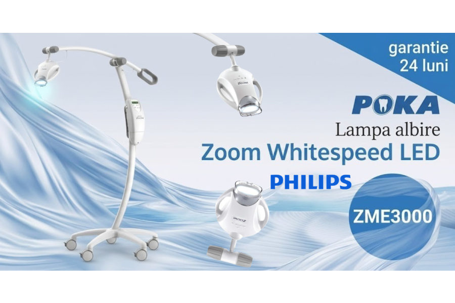 Philips Zoom WhiteSpeed LED ZME3000 – lampa profesională pentru albire dentară rapidă în cabinet
