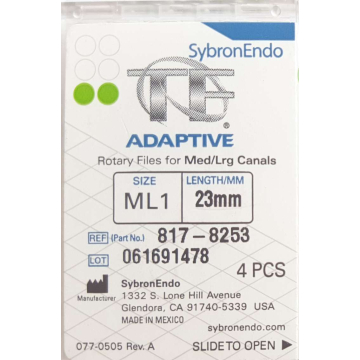 Ace TF Adaptive ML1 23 mm 4 buc/cut 817-8253 KERR