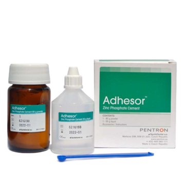 Adhesor 80g PLV + 55ml lichid, nr. 1 Ciment Zincofosfatic PENTRON