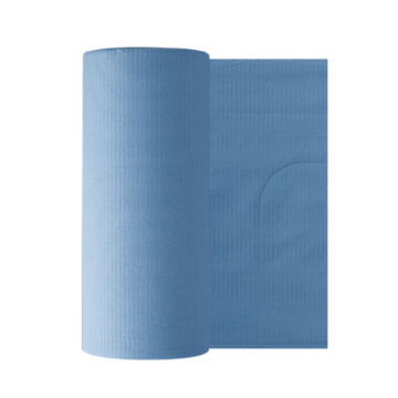 Bavete Rola Monoart  60 buc/rola 80cm Albastru Deschis EURONDA