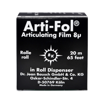 Hartie Art Dreapta Arti-Fol Negru BK24 8 Micr. - 2 Parti Rola 20m BAUSCH