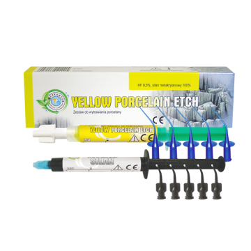 Yellow Porcelain Etch Kit CERKAMED