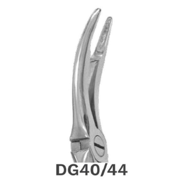 Cleste Extractie Radacini Superioare, Cioc Curbat DG40-44 DENTECH