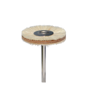 Perie Alba HP Cu Insertie De Piele D=22mm CLINIQUE