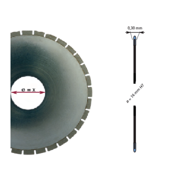 Disc Separator Gips Diamantat Plaster  Diametru 80mm 1685162 DFS 
