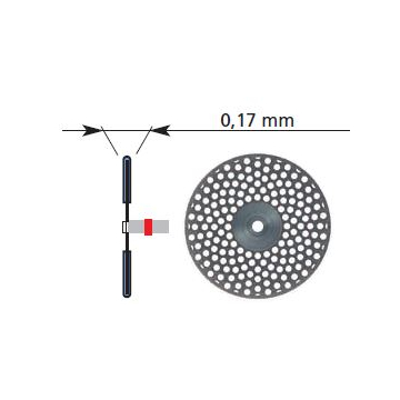 Disc Montat Perforat Polyflex 1822318 DFS 