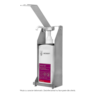 Dispenser inox pentru flacon de 500ml