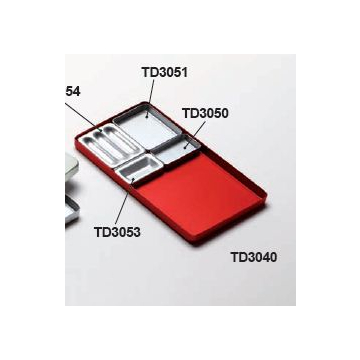 DM Insertie rotunjita compartimentata pt tava aluminiu mini