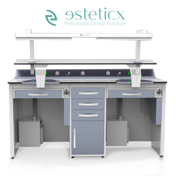 Mobilier Laborator 2 Posturi SM-TEC-2 ESTETICX