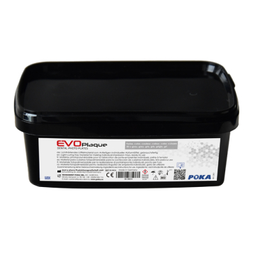 Placi Baza Fotopolimerizabile Gri Natural, 50 buc/cut EVO