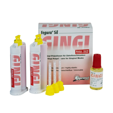 Fegurasil Gingi Extra Hard set 2x50 ml +12canule+12varfuri  FEGURAMED