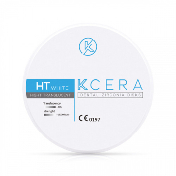 Disc Zirconiu HT White 98 x 14mm KCERA