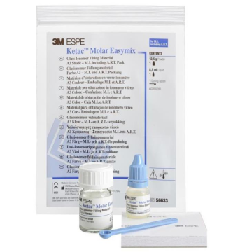 3M Ketac Molar Easymix Art plv. 15g + 10ml lichid 56633
