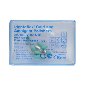 Identoflex ID4541/12 - Kit De Lustruire Aliaje Nobile Si Amalgam, 12 buc/set Flacara KERR