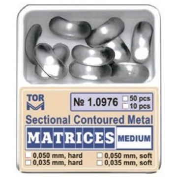 Matrice Sectionale Conturate 0.050mm Medium Hard 50buc 10976 TOR VM