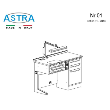 Mobilier Laborator Configuratie Propunere 1 ASTRA