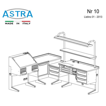 Mobilier Laborator Configuratie Propunere 10 ASTRA