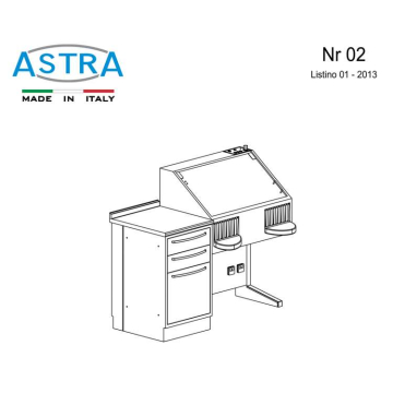Mobilier Laborator Configuratie Propunere 2 ASTRA