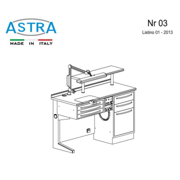 Mobilier Laborator Configuratie Propunere 3 ASTRA