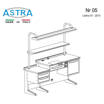 Mobilier Laborator Configuratie Propunere 5 ASTRA