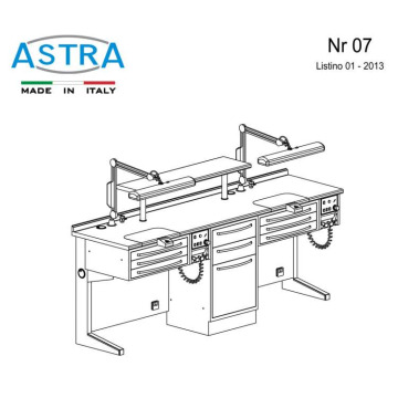 Mobilier Laborator Configuratie Propunere 7 ASTRA