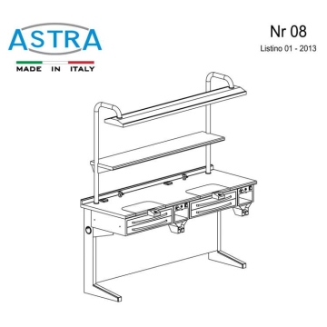 Mobilier Laborator Configuratie Propunere 8 ASTRA