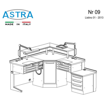 Mobilier Laborator Configuratie Propunere 9 ASTRA