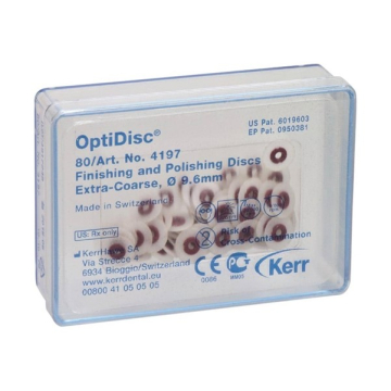 Optidisc Refill 4197 9.6mm - Discuri De Finisare, Extra-Dure, 80 buc/cutie KERR