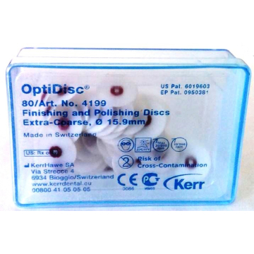 Optidisc Refill 4199 15.9mm -  Discuri De Finisare,  Extra-Dure, 80 buc/cutie KERR