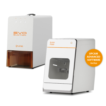 Pachet: EVO Milling Machine P55D + EVO Suction CAD CAM