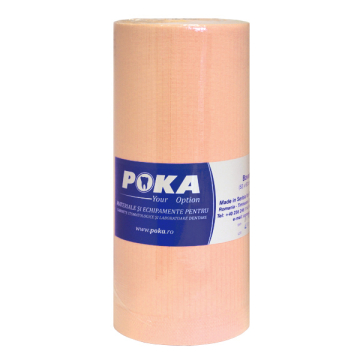 Poka Bavete rola 53x60 cm 80buc/rola piersica
