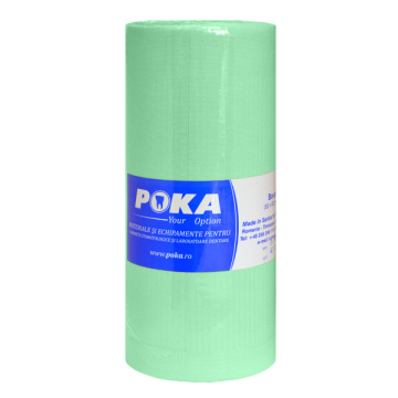 Bavete Rola 53x60cm 80 buc/rola Verde Menta POKA