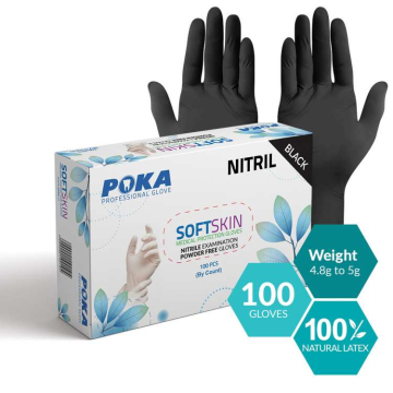Manusi Nitril S Black SOFTSKIN