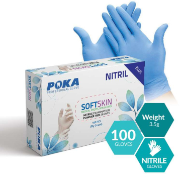 Manusi Nitril XL Blue SOFTSKIN