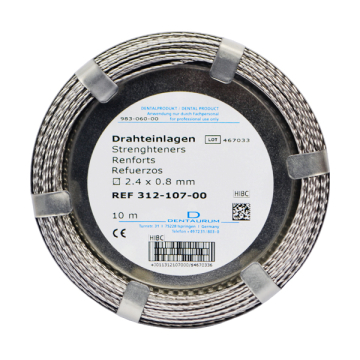 Sarma Pt Bare linguale 2.4x0.8 mm-rola DENTAURUM