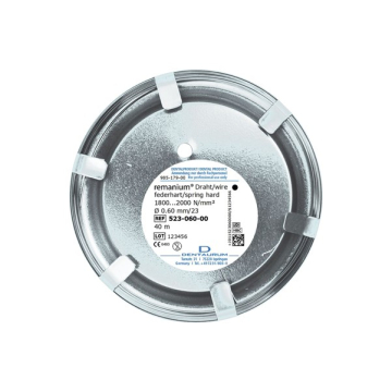 Sarma Vipla Dentaurum 0.6mm-40 m Spring Hard DENTAURUM