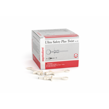 Ultra Safety Plus Twist Manere Sterile UF 50 Buc SEPTODONT