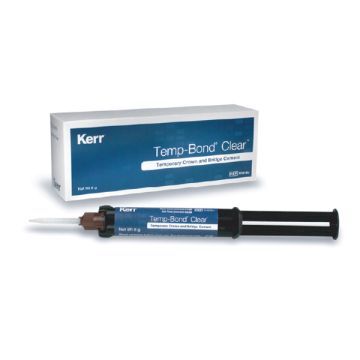 Temp-Bond Clear Automix Syringe 6g -Ciment Rasinic Provizoriu Fara Eugenol, Dual, Fara Triclosan KERR