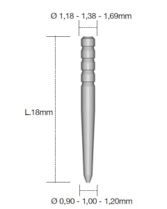 Pivoti Fibra Sticla Fox Series 1.00mm AVENIR