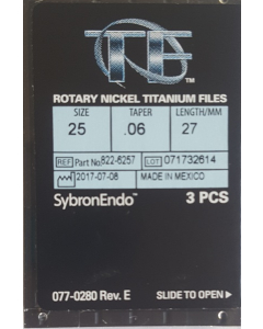 Ace TF .25/.06 27mm 3buc/cut 822-6257 KERR