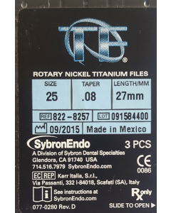Ace TF .25/.08  3buc/cut 822-8257 KERR