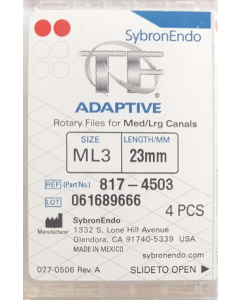 Ace TF Adaptive ML3 23 mm 4 buc/cut 817-4503 KERR