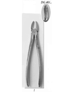 Cleste Extractie Incisivi Si Canini Superiori DG40-01 DENTECH