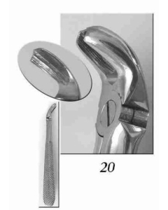 Cleste Extractie Molari De Minte Inferiori Stanga/Dreapta DG40-20 DENTECH
