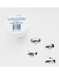 Matrici Sectionale Molar Cu Extensie 6.4 mm 50 buc/set CLINIQUE