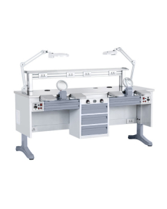 Mobilier Configuratie 2 Posturi 1.8M JT56M Gri CLINIQUE