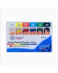 Conuri Gutaperca Taper 60 Buc/Cut 06 Asortate Seria 2 GAPADENT