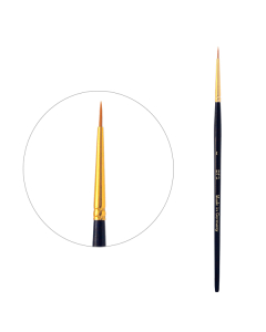 Pensula Ceramica Par Sintetic nr. 0 DFS 
