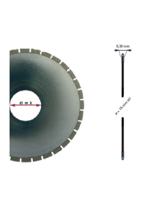 Disc Separator Gips Diamantat Plaster  Diametru 80mm 1685162 DFS 