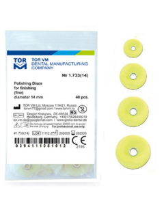 Discuri Finisare Compozit Diametru 12mm Fine Galbene 40buc 1733(12) TOR VM